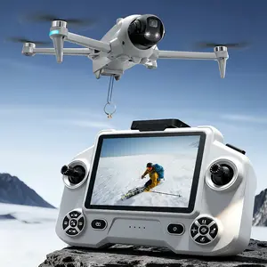 New Design GPS Drone with 180° ESC Camera 5G Large Screen Remote Control Lifting and Obstacle Avoidance Head Brushless Power GPS Return for Amateur Players.