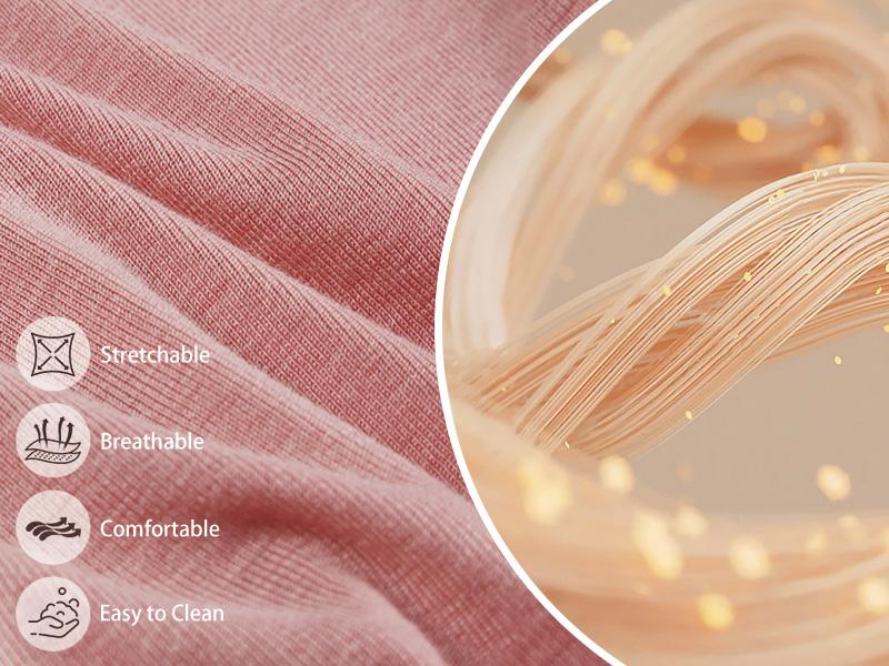 VRCOMFY Womens Pajamas Set Short Sleeve Sleepwear New Zealand Merino Wool 2 Piece Lounge Sets with Pockets for Comfort