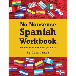No Nonsense Spanish Workbook: Jam-packed with grammar teaching and activities from beginner to advanced intermediate levels Paperback – June 9, 2016