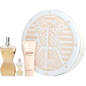 Jean Paul Gaultier Set-Edt Spray 3.3 Oz & Body Lotion 2.5 Oz & Edt 0.20 Oz Mini For Women