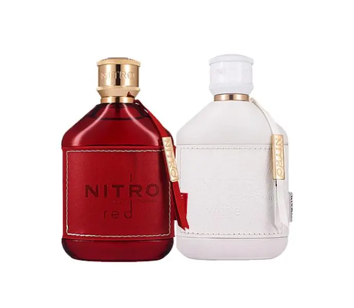 Dumont Nitro Red + Dumont Nitro White Bundle 3.4 Oz (Per Bottle)
