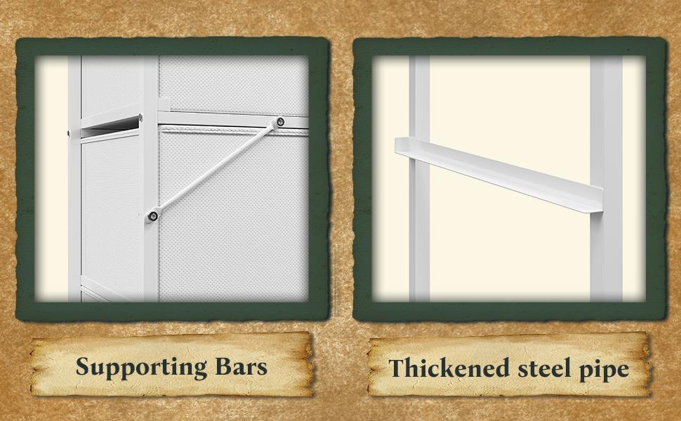 [New Size]RaybeeFurniture 12 Drawer Fabric Dresser for Bedroom, Tall Dresser with Wooden Top& Metal Frame, Chest of Drawer Organizer, Storage Cabinet for Closet, Entryway