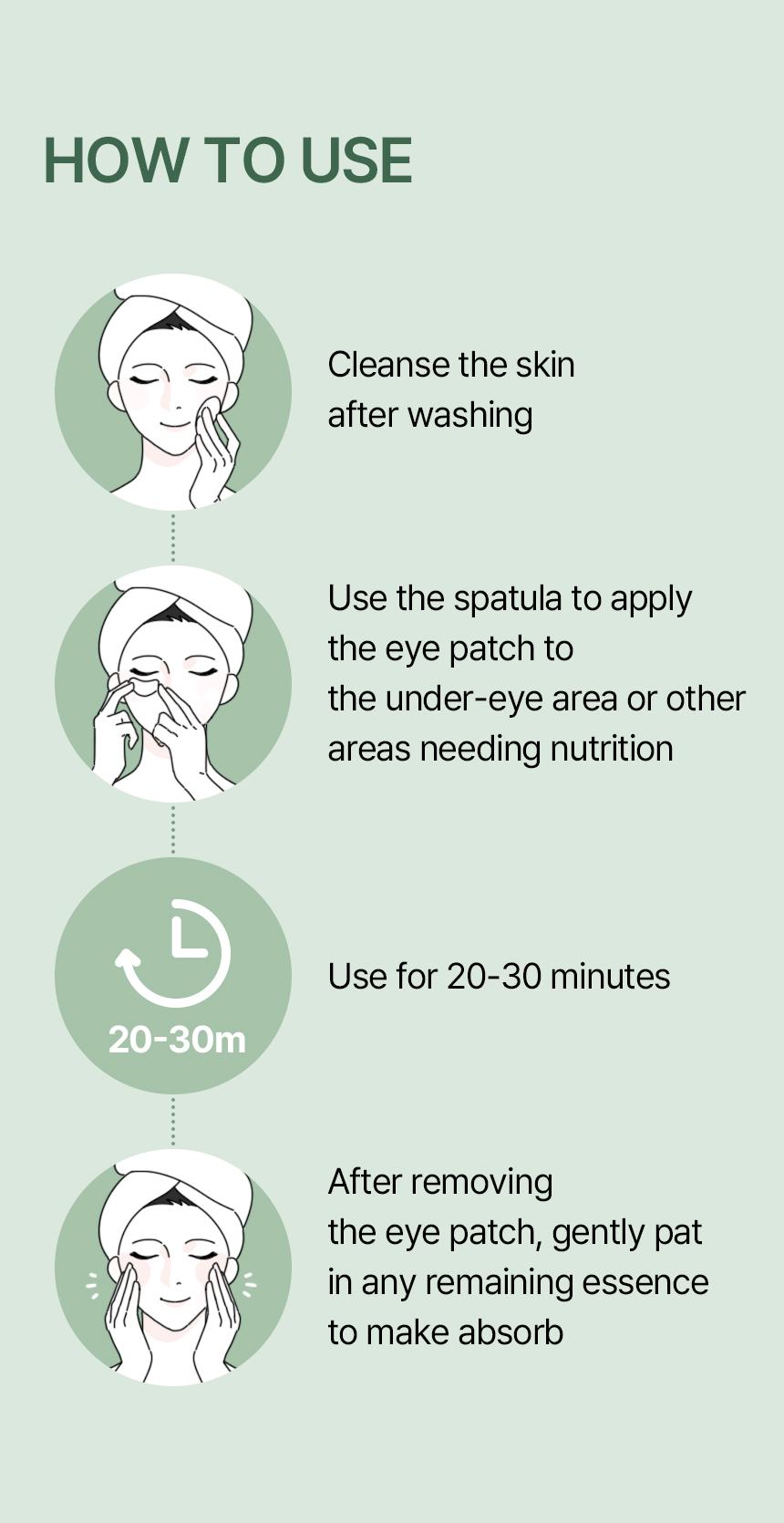 [mixsoon Official Shop] Bean Hydrogel Eye Patch 30 pairs (60ea) - Nutritional patches that brighten the dark under-eye area, Korean Skincare for Glass Skin