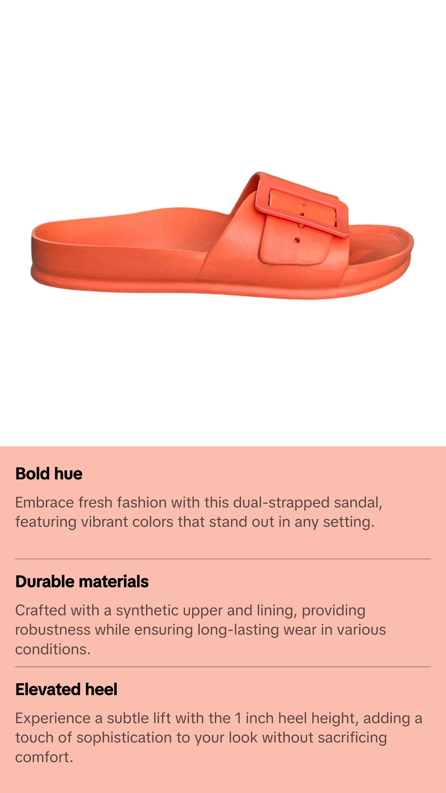 Women's Amira Orange Sandal