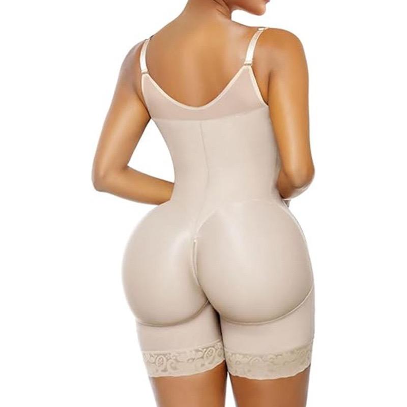 Shapewear for Women Tummy Control Bodysuits Zip-Up Comfort Ultra Stretch Fabric Customizable Fit Breathable Mesh Design Comfortable Fit