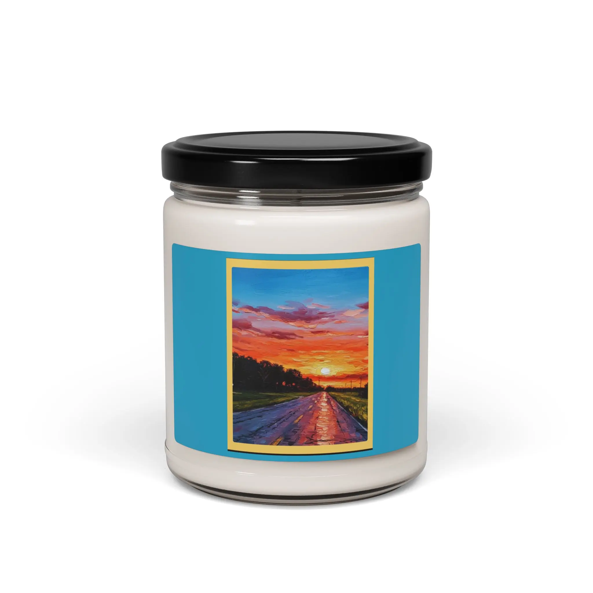 Sunset Scene Candle Scented Soy Candle, 9oz | Sunset Aroma