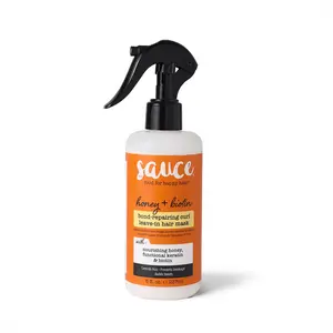 Sauce Beauty Honey + Biotin BondRepairing Curl LeaveIn Hair Mask
