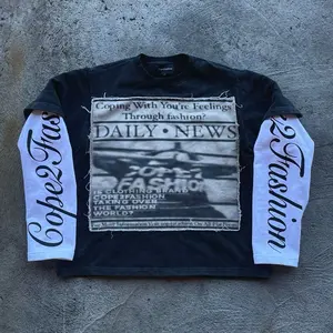 Newspaper Longsleeve T-shirt