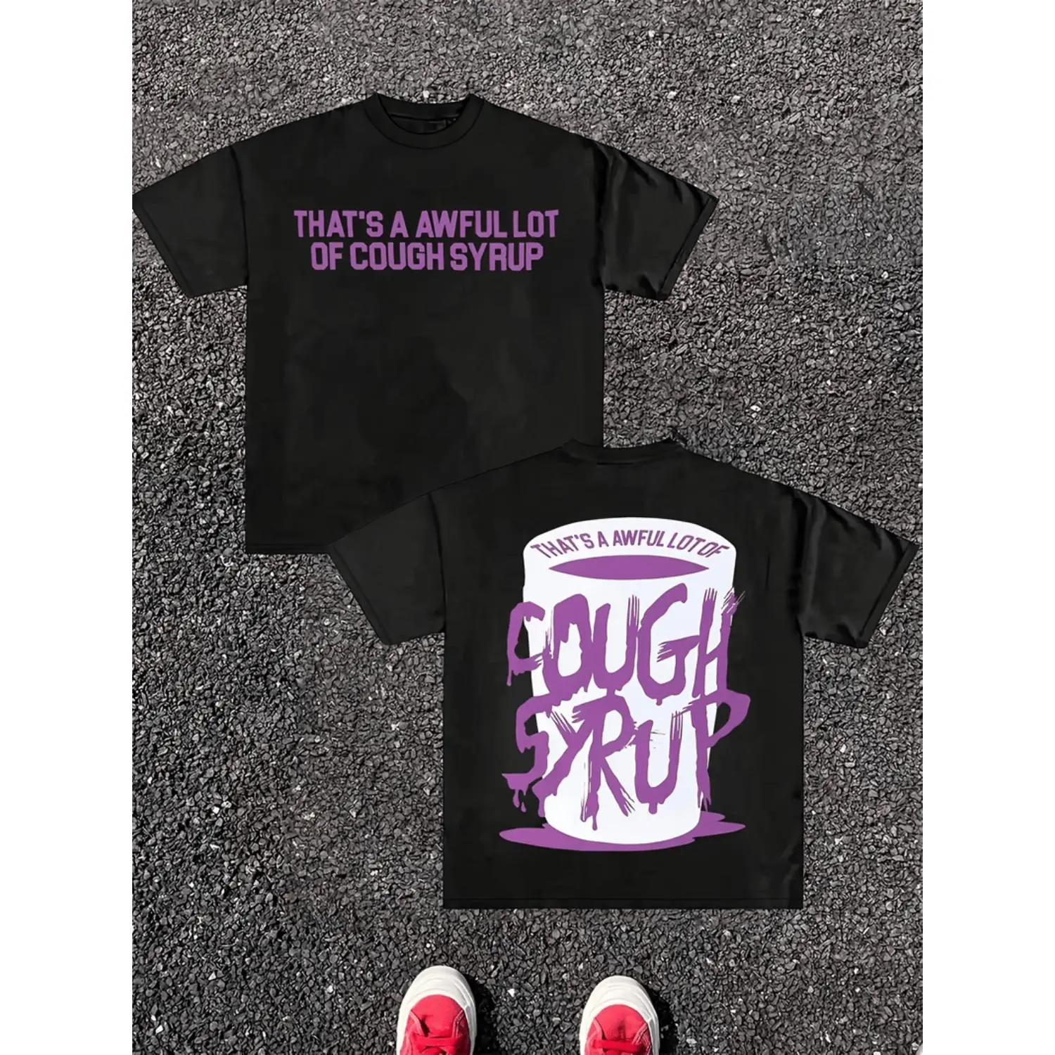 Men's Dinosaur Graphic T-Shirt, Aesthetic Street Style Cotton Blend Crew Neck, Lightweight Breathable Shortsleeve Top for Casual Wear, Joggers, Fashion, Outfits, Clothing, Clothes Products, Funny Graphic Tee, Mens Gifts