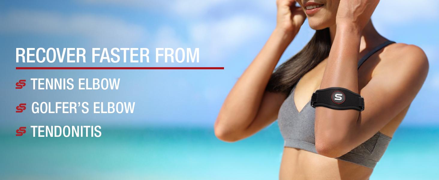 Elbow Brace for Pain Relief | Adjustable Support for Tennis Elbow, Golf Elbow & Daily StrainElbow Brace for Pain Relief | Adjustable Support for Tennis Elbow, Golf Elbow & Daily Strain