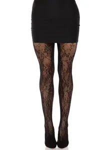 Garden Rose Lace Tights Garden Rose Lace Tights