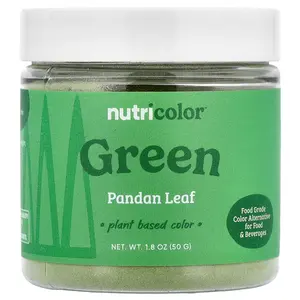 Nutricost Nutricolor™, Green Pandan Leaf, 1.8 oz (50 g)