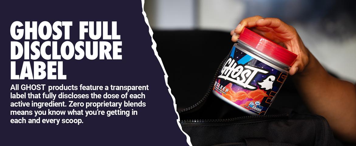 GHOST Sleep Dietary Supplement - Recovery & Rest with Premium Ingredients Including Melatonin, Colostrum & Ashwagandha – Supports Sleep Quality - Gluten-Free & Sugar-Free Healthcare Vitamin