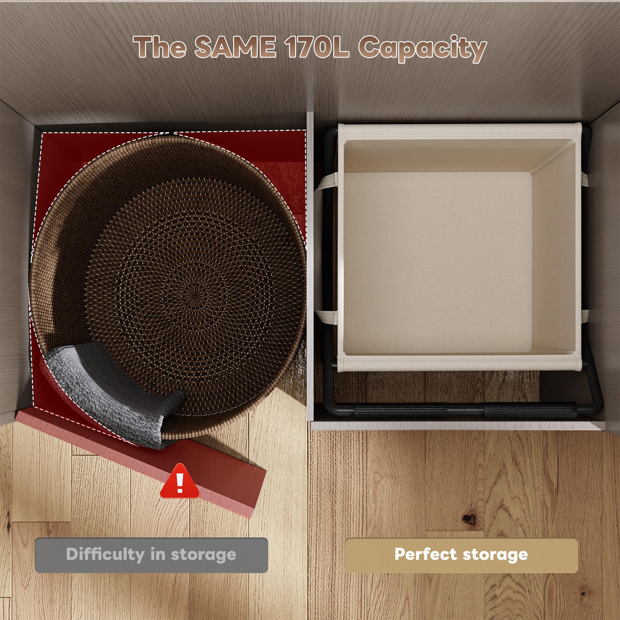 【Mom's SAVIOR】Raybee 170L/45 Gallons Rolling Laundry Basket With Wheels & Laundry Detergent Pocket,Extra Large Washable Laundry Hamper for Home & College Laundry room,Laundry Sorter 【Mom's SAVIOR】Raybee 170L/45 Gallons Rolling Laundry Basket With Wheels & Laundry Detergent Pocket,Extra Large Washable Laundry Hamper for Home & College Laundry room,Laundry Sorter