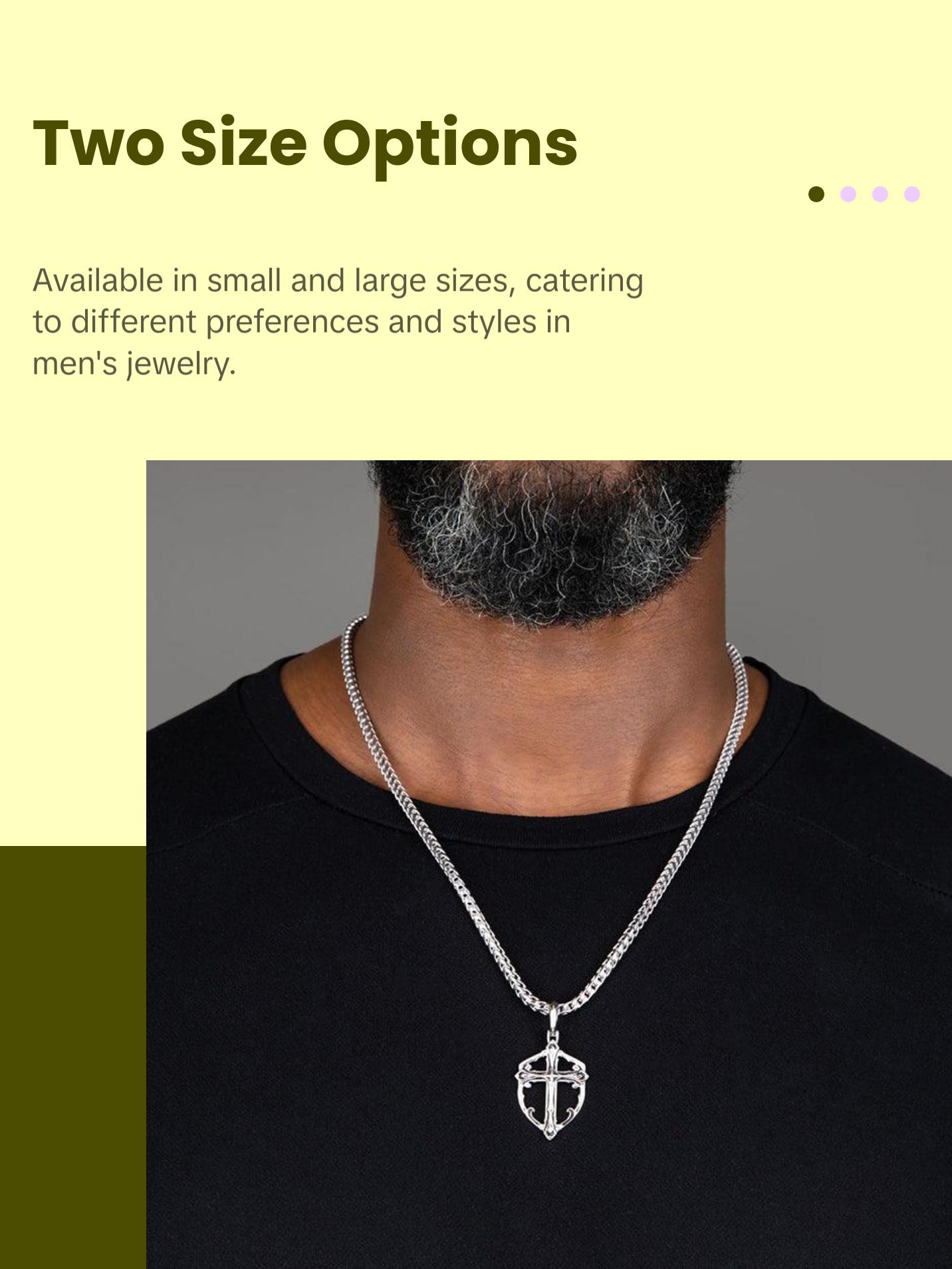 Covenant, Silver Cross Pendant