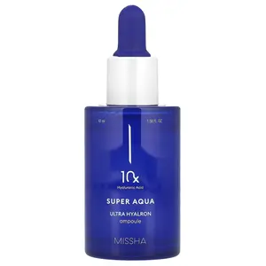 Missha Super Aqua, Ultra Hyalron Ampoule, 1.58 fl oz (47 ml)