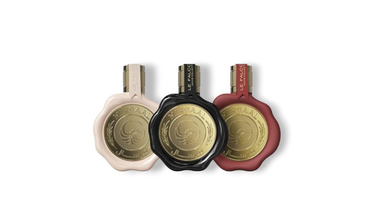 Le Falcone | Mirsaal Valentine - Love Letter - Passion [3 Piece] Bundle | Eau De Parfum | 100 - 3.4 fl oz | Lemon - Fruity & Caramel Notes