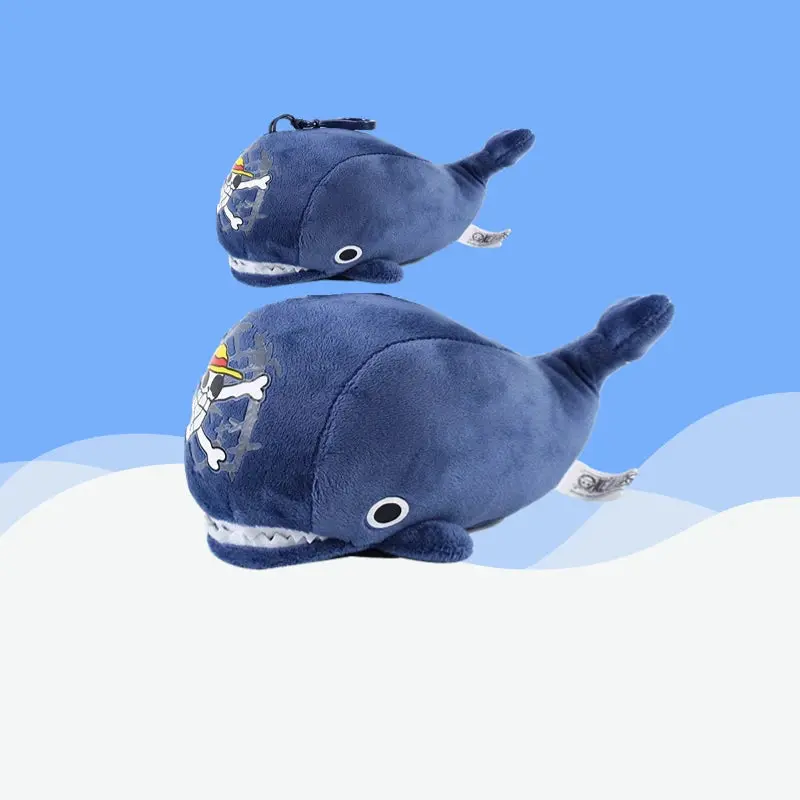 One Piece – Laboon Whale Straw Hat Pirates Plush Stuffed Doll Plushie Soft Toy - 2 Sizes Anime Collectibles Display