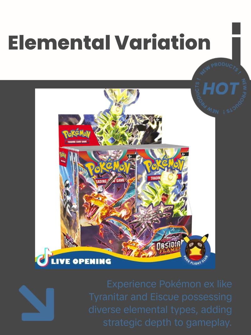 Pokemon English SV03 Obsidian Flames CARDS LIVE OPENING @PokeFlightClub