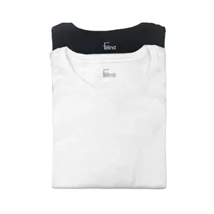 Slub Jersey Crew Neck T-Shirt 2-Pack