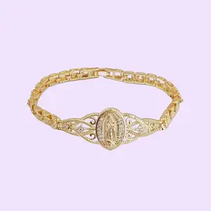 2026 Upgrade Version 14K Gold Plated Hypoallergenic Bracelet – Non-Tarnish Trendy Jewelry Perfect Gift for Women TikTokShopBlackFriday Thanksgiving Deal