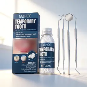 Temporary Tooth Repair Kit | Moldable False Teeth & Safe Resin Temporary Tooth Repair Kit | Moldable False Teeth & Safe Resin