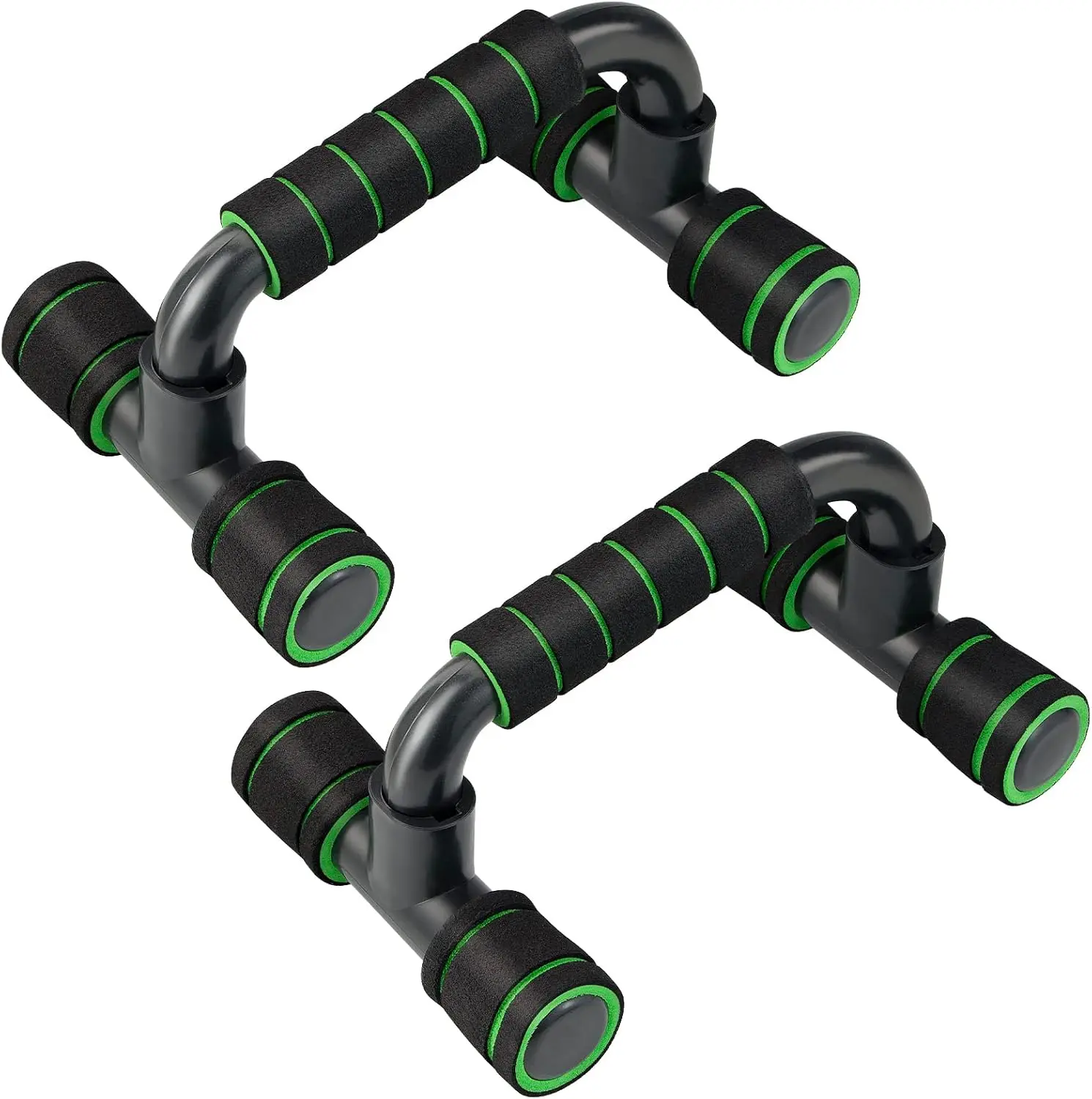Portable Push Up Bars Handles - Anti-Slip Sweat-Absorbing Hand Grip Home Gym Muscle Exercise Gear, 176 lbs Capacity Strength Training Gear for Toning Chest, Shoulders, Triceps, Back Muscles (For Men, Women)