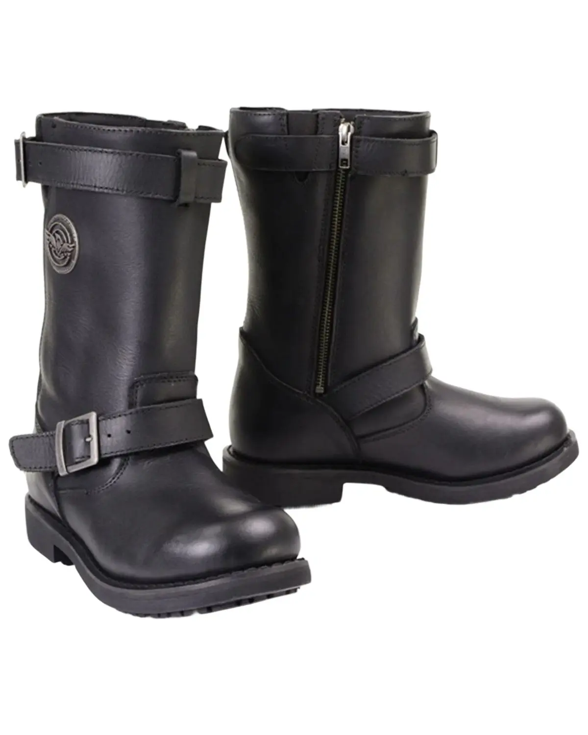 Milwaukee Leather Women's Women'S 11" Classic Engineer Motorcycle Boot - Mbl9359