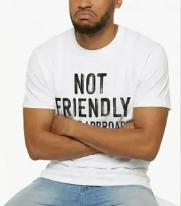 Unisex Not Friendly Do Not Approach T-Shirt Sarcastic Introvert Humor