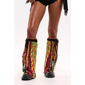 AKIRA GOLD NEIL SWEATER COMBAT BOOTIE