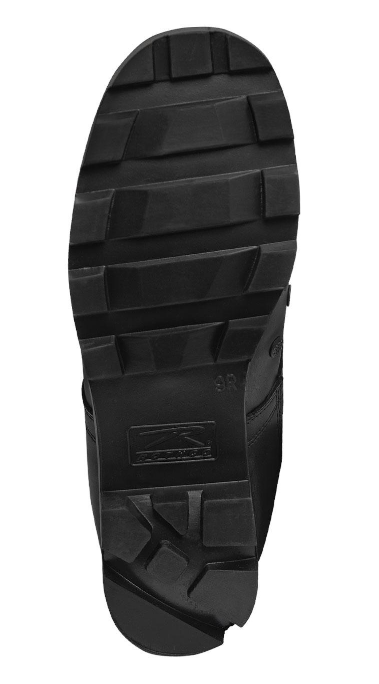 Rothco G.I. Type Steel Toe Jungle Boots - Canvas/Leather Upper, Steel Toe, Panama Sole, Black Boy Footwear for Men - Shoe, Walking Shoes Closed Comfort Classic Design Lace Boot Rubber