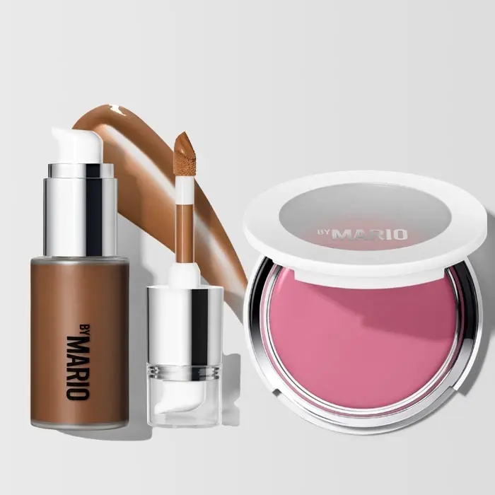 Medium Dark + Perfect Pink