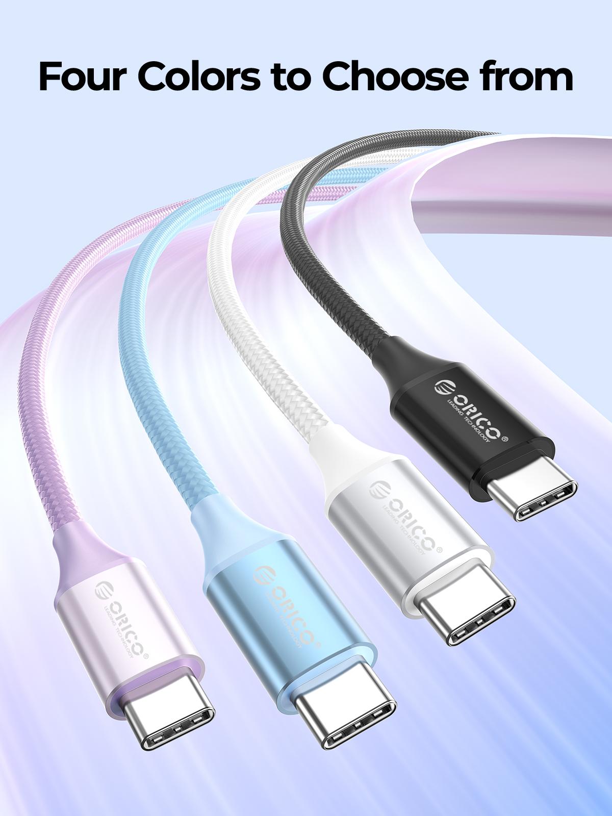 ORICO PD Charging Cable Fast Charging PD100W USB C TO C Cable for iPhone15-17 Pro Max - CDX