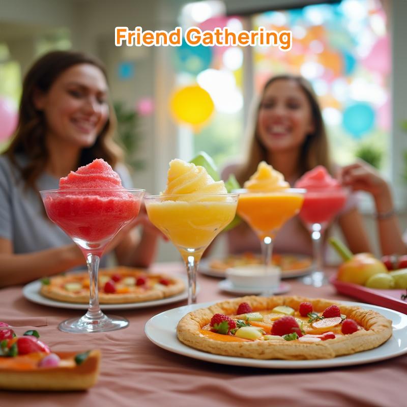 AD03 Professional Slushie Machine, 6 Preset Programs, 88 Ounces Smoothie Maker with Self-Cleaning Function, LED Display, Ice-Free Slush Maker for Milkshakes, Smoothies, Margaritas, Frappes and More#TikTokShopBlackFriday, Blenders, Kitchen Appliances