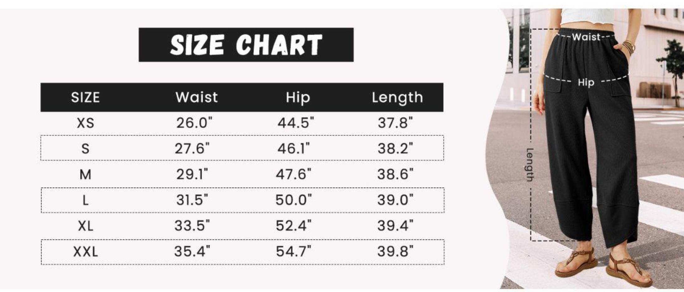 SCUSTY Womens Baggy Wide Leg Pants Casual Loose Elastic Waisted Palazzo Harem Pants with Pockets SCUSTY Womens Baggy Wide Leg Pants Casual Loose Elastic Waisted Palazzo Harem Pants with Pockets