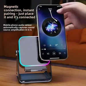 Hot-selling new wireless induction speaker technology, suitable for bedroom, e-sports, rechargeable, original KTV, and sleep use