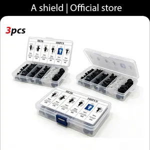 100 piece HE26 car expansion screw clamp, universal mudguard and door panel installation, compatible with C05, C20, C32, B01, D02, A16 and other models