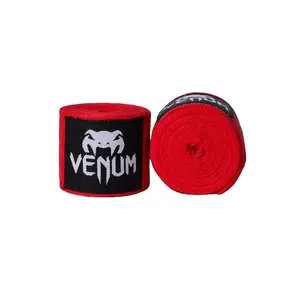 Venum Kontact Boxing Hand Wraps - Red - 4.5m (180 in)