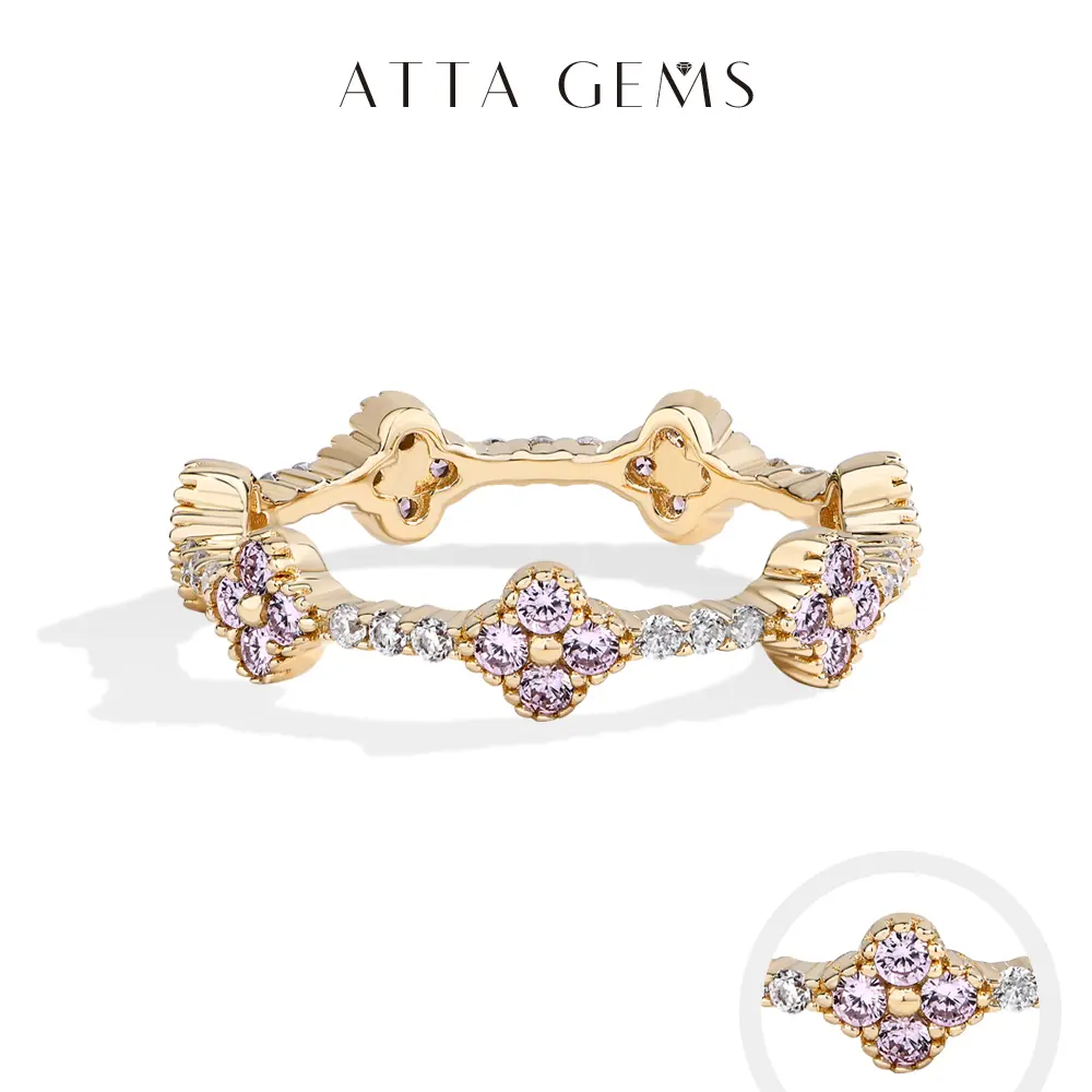 Pink Zircon Yellow Color