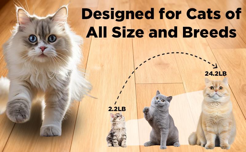 DreamCat Automatic Cat Litter Box, Enclosed & Odor-Proof, Remote Timing, Safety Protection, Ultra Light, Multi-Cat Home Robot, Clean Pet Supply DreamCat Automatic Cat Litter Box, Enclosed & Odor-Proof, Remote Timing, Safety Protection, Ultra Light, Multi-Cat Home Robot, Clean Pet Supply