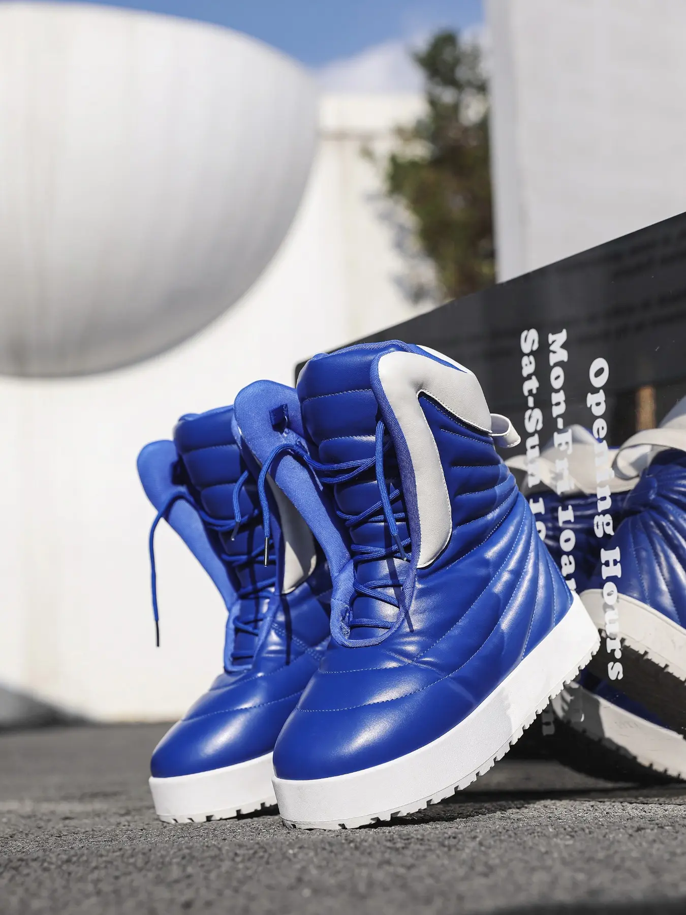 Men's High Top Fashion Outdoor Boots, Anti-Slip Comfortable Warm PU Leather Casual Shoes, American Retro Style All Season Footwear