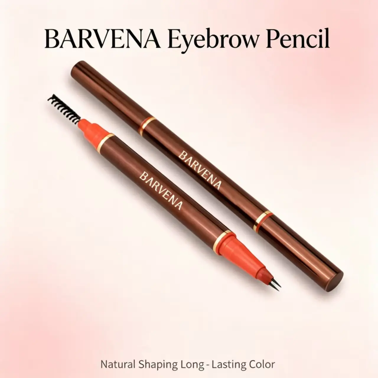 2-in-1 Dual-ended Eyebrow Pencil, Microblading Natural Hair-Like Brow, Waterproof Smudge-proof, Quick Dry Smooth Glide, Ultra Precise Shaping, All Day Long Lasting, Beginner Friendly Daily Eye Makeup Cosmetics clear Peel