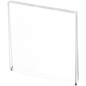 Plymor Clear Acrylic Folder-Style Sign Display Holder / Protector