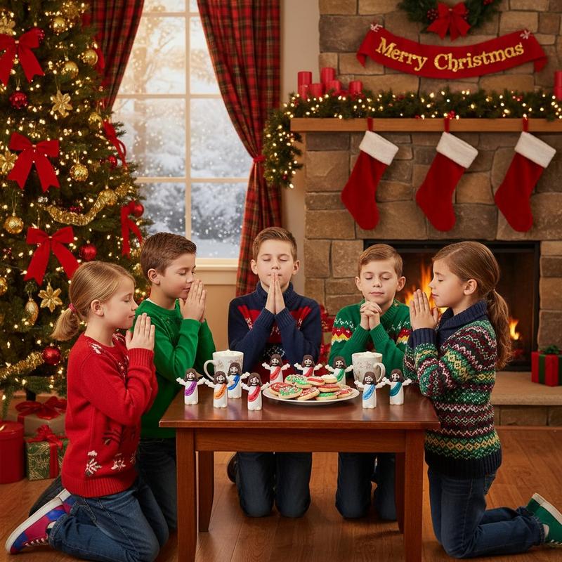 25 Assorted Mini Jesus Figurines – Faith-Themed Egg Fillers, Group Activities & Gift Giveaways