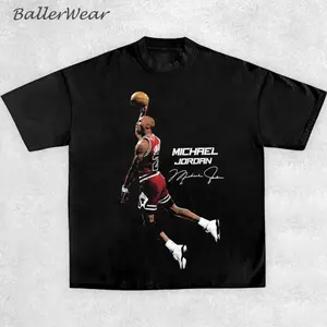 Vintage Jordan Dunk Graphic T-Shirt Basketball Tee With Cool Colors For Sports Fans Top Womenswear