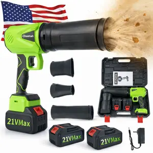 Cordless Leaf Blower Dual 21V Max Battery Brushless Motor for Car Drying Patio Driveway Garden Cleanup Lightweight Electric Blower