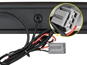 Nilight Third Brake Light Tail High Mount 3rd Stop Cargo Reverse Lights Smoked Lens Compatible with Ford F150 1997 1998 1999 2000 2001 2002 2003 F-150 Heritage 2004 Pickup Truck Rear Cab Lamp