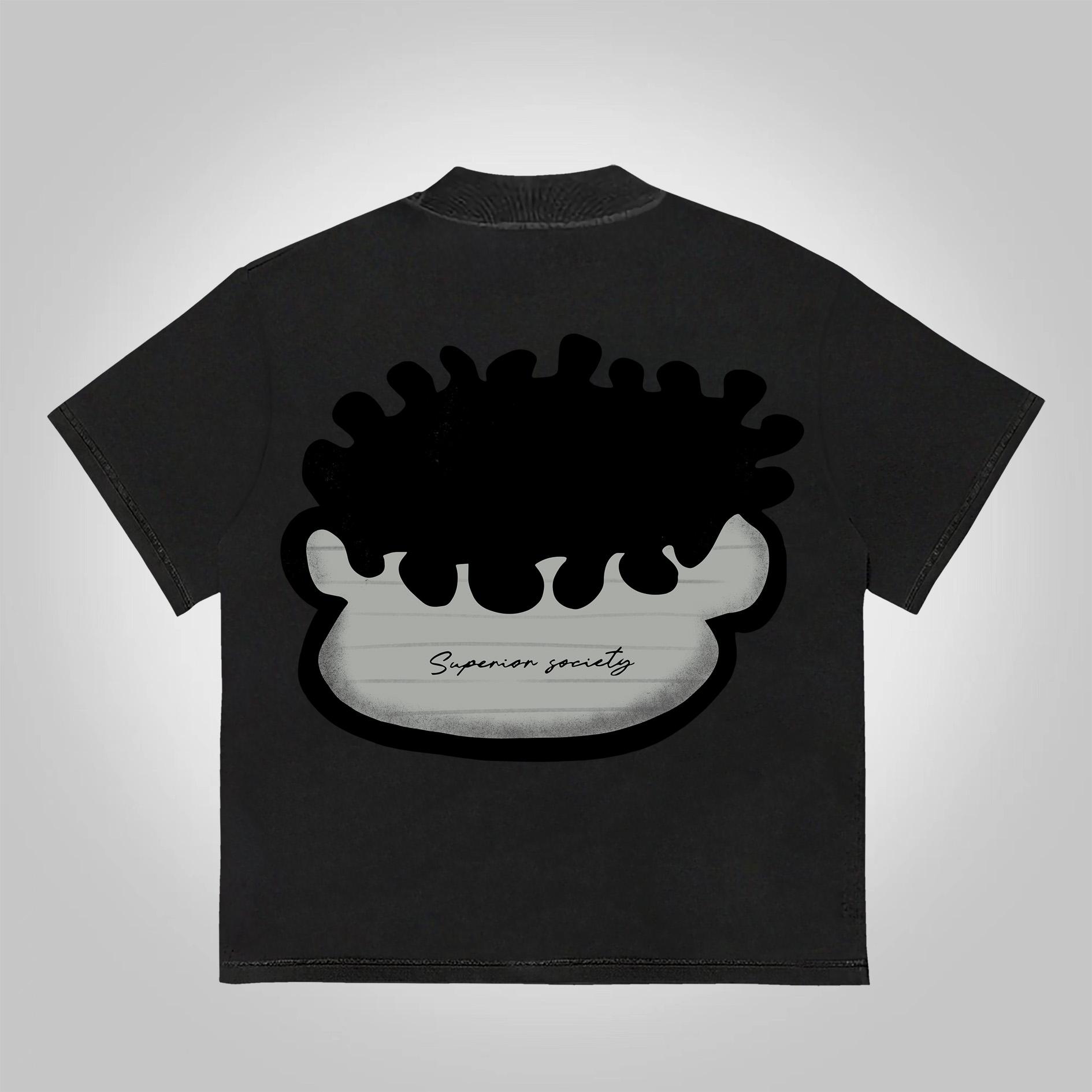 Sopula Studio Men's Vintage Big Face Cotton Graphic T-Shirt funny Streetwear Crewneck Sopula Studio Men's Vintage Big Face Cotton Graphic T-Shirt funny Streetwear Crewneck