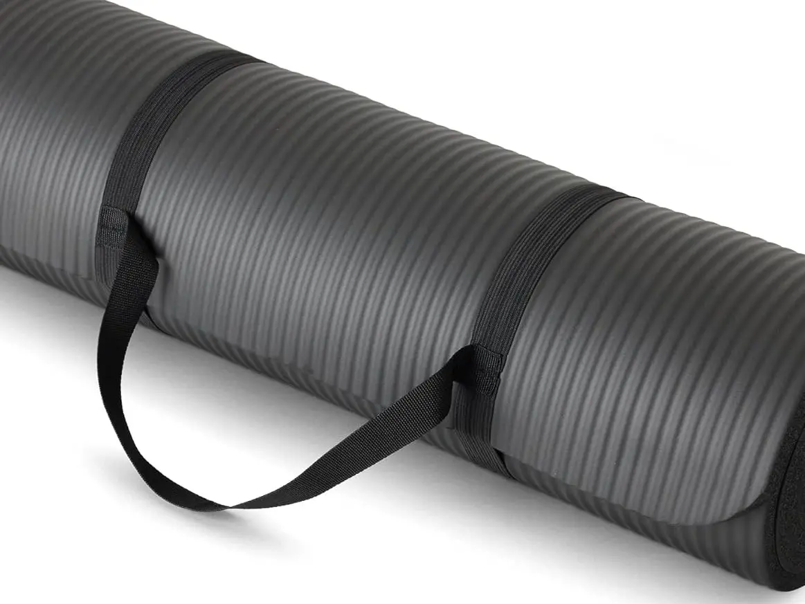 Extra Thick Exercise Yoga Mat with Carrying Strap