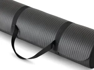 Extra Thick Exercise Yoga Mat with Carrying Strap Extra Thick Exercise Yoga Mat with Carrying Strap